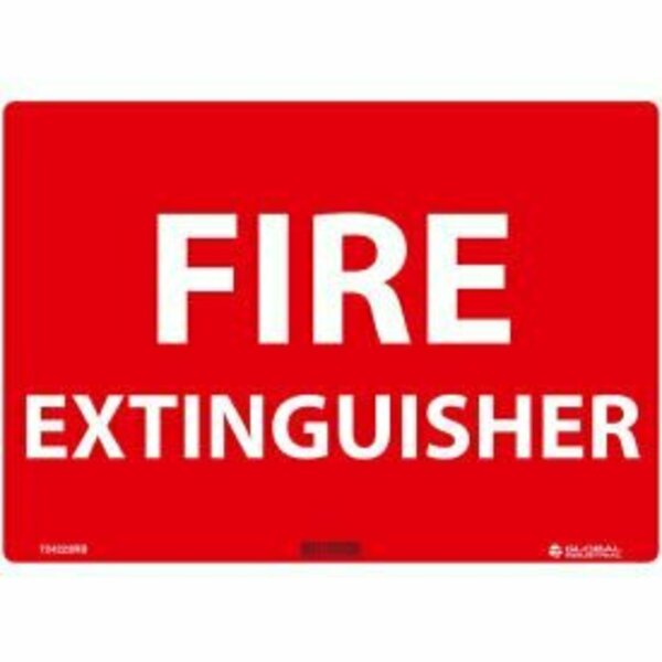 Nmc Global Industrial„¢ Fire Extinguisher, 10x14, Rigid Plastic GLOM754RB